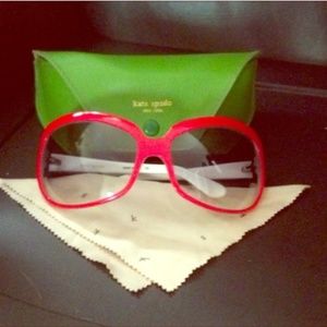 Kate Spade Sunglasses Red